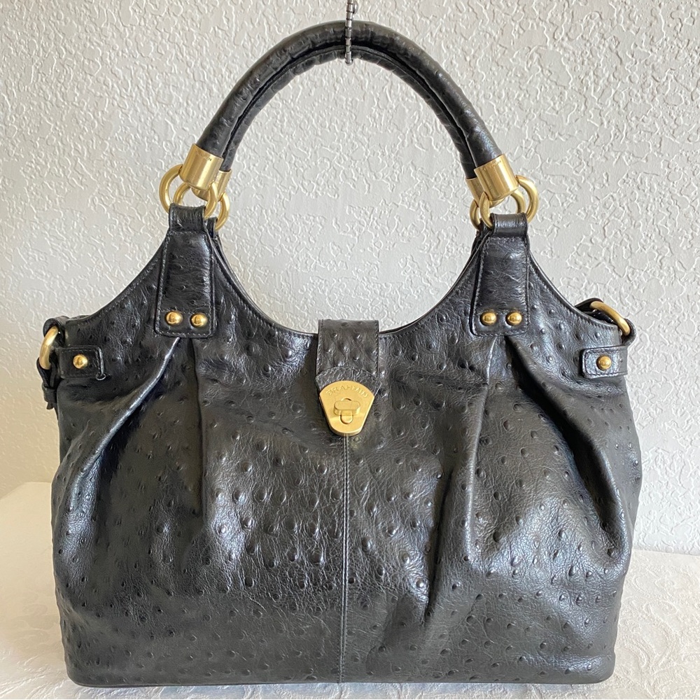 Brahmin black Melbourne Elisa Bag